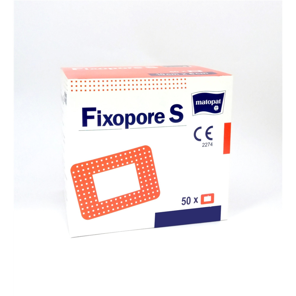 Adesivo Fixopore S 10X20cm | Talinamed - Comércio de Material Hospital